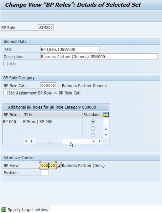 define number assignment for direction bp to vendor path