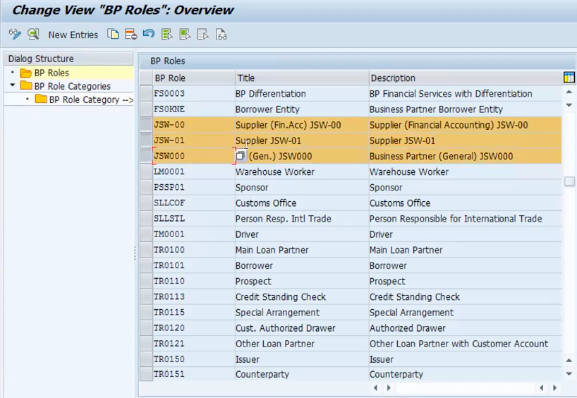 define number assignment for direction bp to vendor path