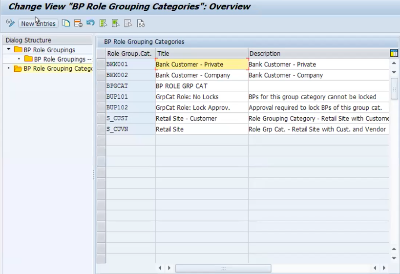 define number assignment for direction bp to vendor path