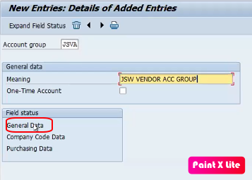 define number assignment for direction bp to vendor path