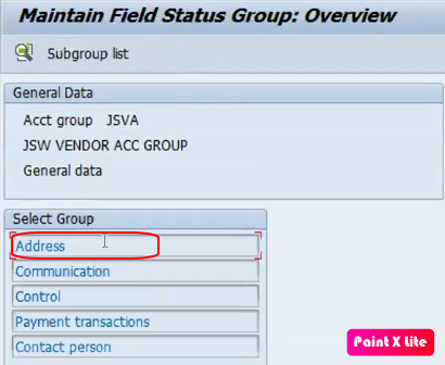 define number assignment for direction bp to vendor path