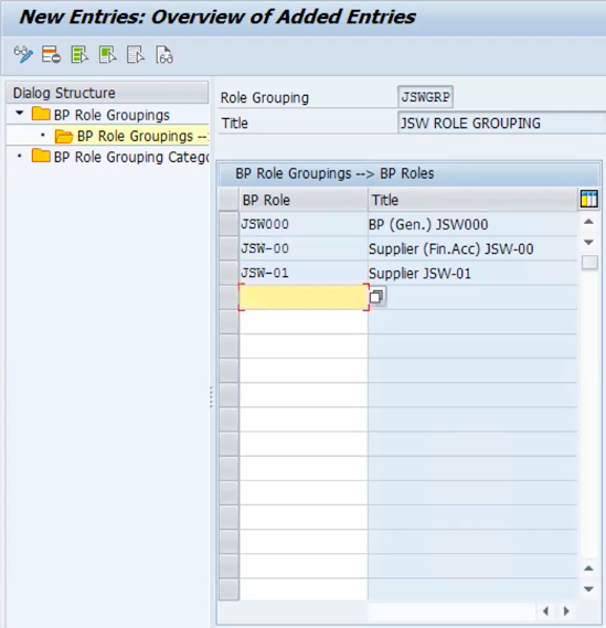 define number assignment for direction bp to vendor path