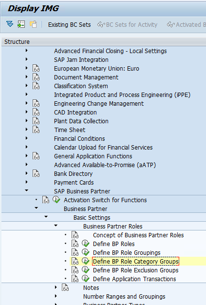 define number assignment for direction bp to vendor path