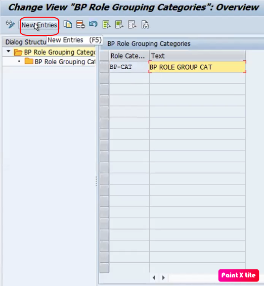 define number assignment for direction bp to vendor path