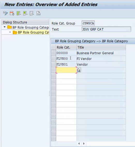 define number assignment for direction bp to vendor path