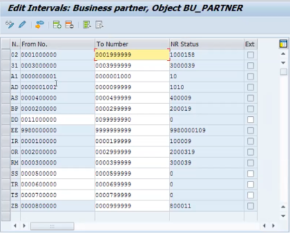 define number assignment for direction bp to vendor path