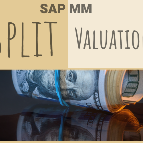 How to customize Split-valuation? – SAP S/4 HANA