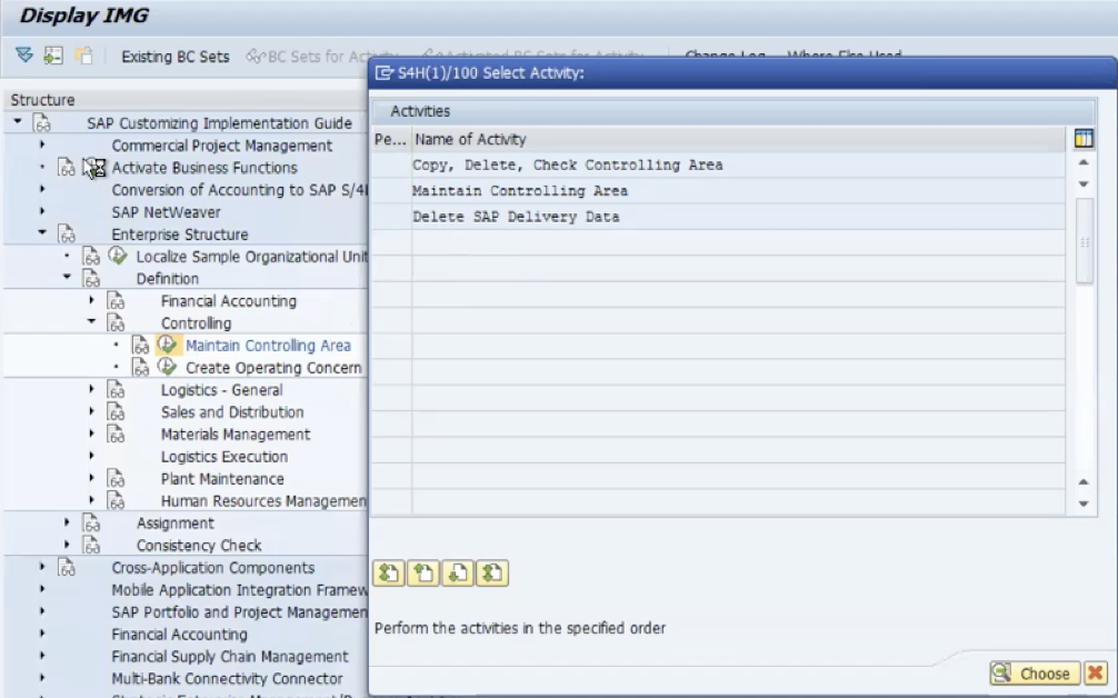 how-to-set-controlling-area-sap-s-4-hana-manage-adora